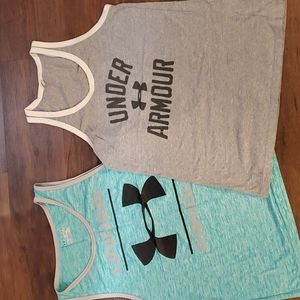 Two Under Armour tanks